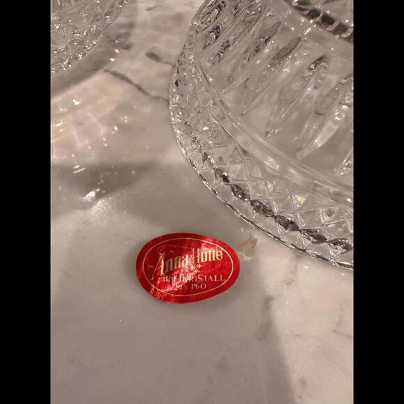 Magical Anna Hutte Bleikristall Lead Crystal Candy Dish Made in Germany - Picture 4 of 6